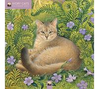 Ivory Cats by Lesley Anne Ivory Mini Wall Calendar 2027 (Art Calendar)