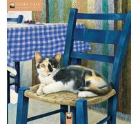 Ivory Cats by Lesley Anne Ivory Wall Calendar 2027 (Art Calendar)