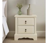 Ivory Chest of 2 Drawers | Florence