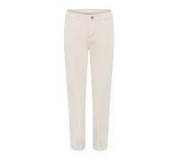 Ivory Chino Turn Up Trousers - female - MAC - Chinos - Beige - 2XL - Trousers 2XL