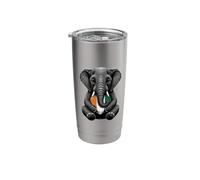 Ivory Coast Flag Cote D'Ivoire Ivorian Roots Stainless Steel Insulated Tumbler