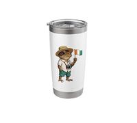 Ivory Coast Flag Cote D'Ivoire Ivorian Roots Stainless Steel Insulated Tumbler
