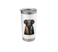 Ivory Coast Flag Ivorian Roots Cote D'Ivoire Stainless Steel Insulated Tumbler