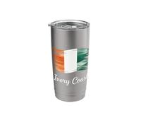 Ivory Coast Flag Ivorian Roots Cote D'Ivoire Stainless Steel Insulated Tumbler