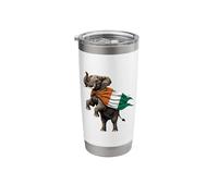 Ivory Coast Flag Ivorian Roots Cote D'Ivoire Stainless Steel Insulated Tumbler