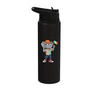 Ivory Coast Roots Ivorian Flag Cote D'Ivoire Stainless Steel Insulated Water Bottle