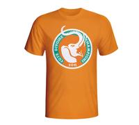Ivory Coast Women's Womens 2015 African Nation Winners Tee in Orange | Size: Medium Ivory Coast Orange M