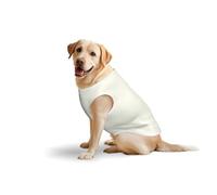 Ivory color Print Breathable Dog Clothes Dog Shirts | Medium Large Breed Dog Shirts Sweaters Pajamas Holiday Outfits Pet Apparel For Daily Outdoor Wearing