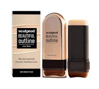 Ivory Concealer Foundation Stick with Mineral Oil and Beeswax - Creamy Blendable Coverage for Smooth, Long-Lasting Makeup (1pcs)