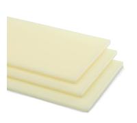 Ivory Cream 133 Cast Acrylic Sheet Panel Plastic Material Cut to Size (A3-297mm x 420mm, 5)