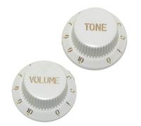 Ivory/cream guitar control knob 0-10 tone and volume Speed Knobs for Stratocaster Telecaster Gibson Ibanez Etc..