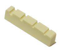 Ivory/Cream Left handed Bass guitar graphite top nut four string 42x6mm