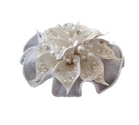 Ivory Crystal Wedding Bouquet, Bling Calla Lily Bouquet With Pearls, Elegant Flower Bridal Bouquet(White)