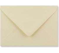 Ivory Envelopes (100gsm) Perfect for Christmas Cards, Greeting Cards, Wedding Invitations, Gift vouchers, Crafts and More (28, 5” x 7” (133mm x 183mm))