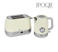 (Ivory ) Epoque Breakfast Set 2pc Kettle & Toaster