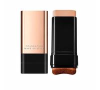 Ivory Shade Full Coverage Matte Foundation Stick With Built-In Brush - Dual Ended Creamy Formula For Smooth And Even Skin Tone, Long Lasting Wear, Lightweight Travel Friendly Makeup Base