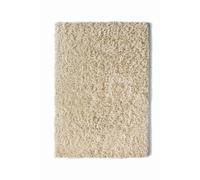 Ivory Shaggy Wool Rug, Plain Rug With 40mm Thickness, Handmade Modern Rug For Living Room, & Dining Room-120Cm X 170Cm