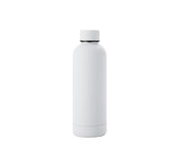 (Ivory White, 350ml) Steel Stainless Vacuum Bottle With Solid Color And Large Gifts For Capacity