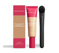 Ivory White Moisturizing Foundation Cream - Covers Blemishes, Evens Skin Tone, Long-Lasting Oil Control, Nourishes Skin, Smooth Finish(Natural skin tone,2pcs)