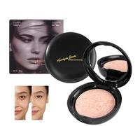 Ivory White Setting Baking Powder, Colour Correcting Powder Foundation with Long-Lasting 24H Wear, Shimmer Brick Pressed Bronzer, Waterproof & Sweat-proof, Translucent Face & Finishing Powder