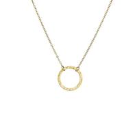 IvoryHaid Pendant Necklace,14K Gold Plated Dainty Simple Moon Phase Jewelry, Gold Choker Layered Coin Open Karma Circle Full New Crescent Moon for Women Gifts