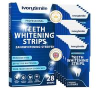 IvorySmile Professional Teeth Whitening Strips 14 Treatments | Safe for Enamel | Non Sensitive Teeth Whitening | Bright Smile Without Any Harm | Pack of 28 Strips