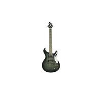 ivy 6 String IYV IP-350 TBK PRS Solid-Body Electric Guitar, Trans Black