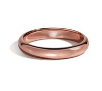 IVY & BAUBLE Pure Uncoated Solid Copper Ring for Men & Women - Lab-Tested, Raw Authentic Copper Band, Wellness Jewelry, Crafted in USA, 3mm/6mm/8mm, Size 4-13, Size 10, Metal, No Gemstone