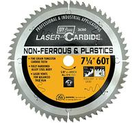 IVY Classic 36360 Laser Carbide 7-1/4-Inch 60 Tooth Non-Ferrous Cutting Circular Saw Blade with 5/8-Inch Diamond Knockout Arbor, 1/Card