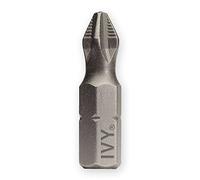 IVY Classic 45702 1-Inch #2 Phillips Ribbed Insert Bit, Impact Plus, 100-Pack