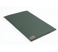 IVY & DUKE Waterproof Travel Dog Bed, Memory Foam Orthopedic Mat, Machine Washable, Handmade in England (Olive Green, M)