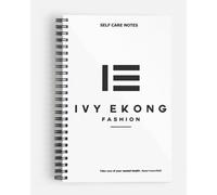 Ivy Ekong Fashion IEF Self Care Note Book - ONE SIZE - WHITE