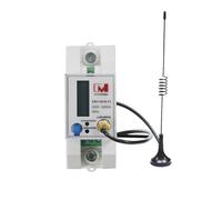 IVY EM114039-02 Prepaid LoRaWAN Energy Monitor Single Phase RS485 RTU 5(80A) kWh Din Rail Prepayment Smart Meter with Pulse Meter & LCD Display MID Certified (EM114039-02)