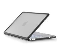 IVY for MacBook Neo Case 13 inch 2026 (Model A3404, A18 Pro Chip), 360° Full-Body Shockproof Protective Case with TPU Bumper & Frosted Hard Shell, High-Speed Heat Dissipation, Slim Fit - Black&Clear