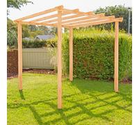 Ivy Garden Pergola by Shire Slatted