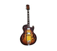 ivy IJZ-500 NA Jazz Solid-Body Electric Guitar, Natural