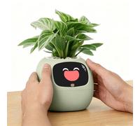 Ivy Interactive AI Desk Companion & Smart Plant Pet Indoor Planter Mint