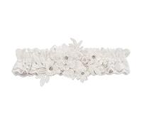 Ivy Lane Design A92208 Bridal Garter, Fabric, Ivory