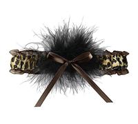 Ivy Lane Design Zooey Leopard Print Garter, Brown