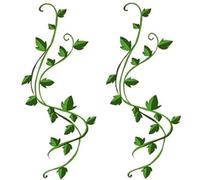 Ivy leaf vine temporary tattoos - 4 x sheet for arm, wrist or leg bands | fake but realistic