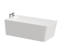 Ivy Left Hand Square Single Ended Freestanding Corner Fit Bath | White | Acrylic | 1700mm x 800mm
