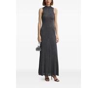 IVY OAK Flora ribbed high-neck maxi dress - Grey S-M-L-XL