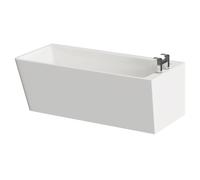 Ivy Right Hand Square Single Ended Freestanding Corner Fit Bath | White | Acrylic | 1700mm x 800mm