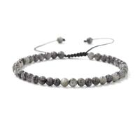 IVY TAILI Crystal Anklets for Women Waterproof 4mm Adjustable Beaded Anklet Beach Boho Ankle Bracelet Natural Stone Jewelry Summer Beach Vacation Jewelry Gift for Her