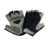 IvyLife Cycling Gloves Half Finger Men Womens Unisex Gloves Outdoor Sport Non-slip for Driving Cycling Fitness Running Climbing (Gray, XL)