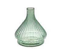 Ivyline Airlie Ribbed Snowdrop Stem Vase - Sage