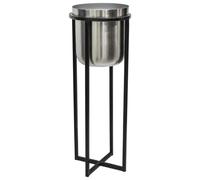 Ivyline Calla Planter Stand - Silver