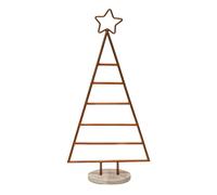 Ivyline Christmas Tree with Star Iron - Copper