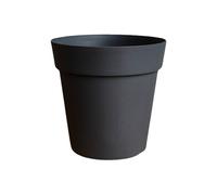 Ivyline Cleo Plant Pot D50cm Anthracite With Wheels in Black Ivyline Black