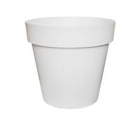 Ivyline Cleo Plant Pot D50cm White With Wheels Ivyline White